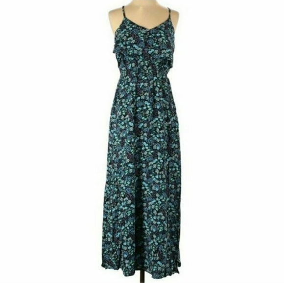 LC Lauren Conrad Dresses & Skirts - LC Lauren Conrad Floral Ruffle Maxi Dress